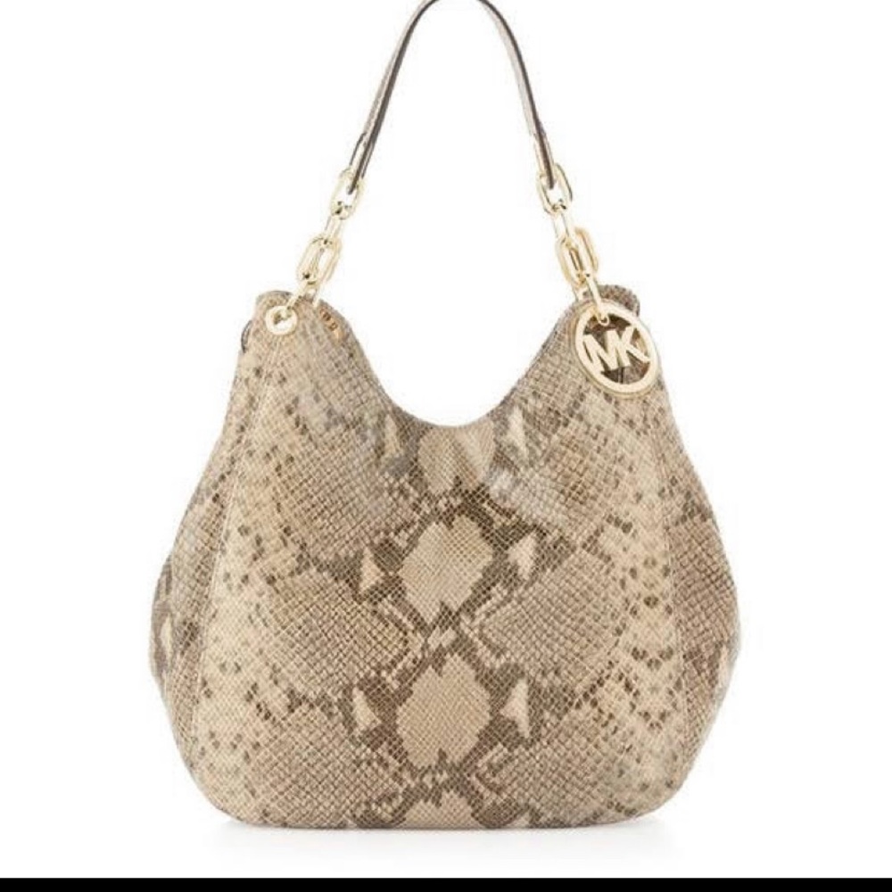 MICHAEL KORS Python Purse🔥